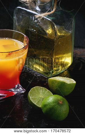 Tequila Sunrise Cocktail