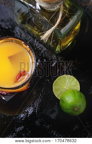 Tequila Sunrise Cocktail