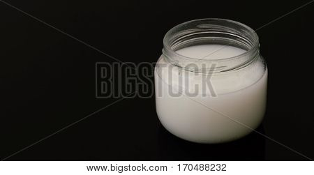 Mustic Gum Jam In A Glass Jar