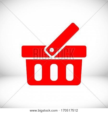 bascet icon stock vector illustration flat design