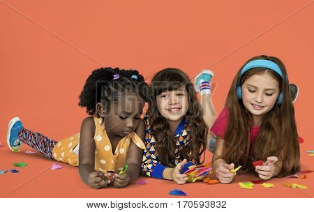 Little Children Art And Craft Paper