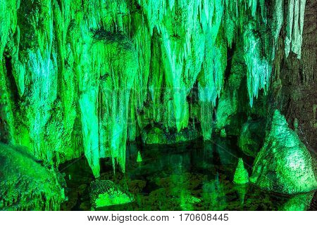 Furong Cave in Wulong Karst National Geology Park China is the World Natural Heritage place it was named one of The Three Greatest Caves in the World