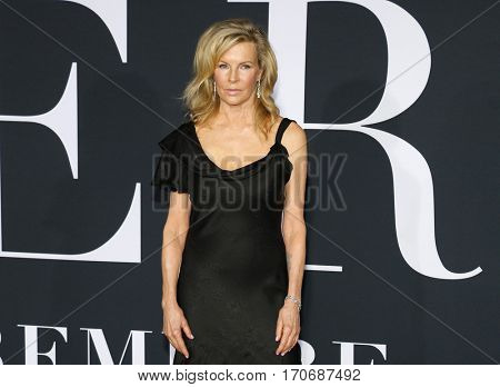 Kim Basinger at the Los Angeles premiere of 'Fifty Shades Darker' held at the Theatre at Ace Hotel in Los Angeles, USA on February 2, 2017.