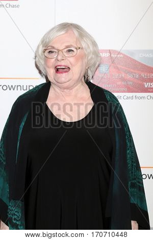 LOS ANGELES - FEB 6:  June Squibb at the AARP Movies for Grownups Awards at Beverly Wilshire Hotel on February 6, 2017 in Beverly Hills, CA