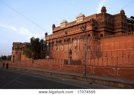 จุนากาห์ฟอร์ทในเมือง Bikaner รัฐราชสถานในอินเดีย