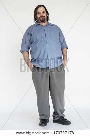 Studio People Shoot Portrait Isolated