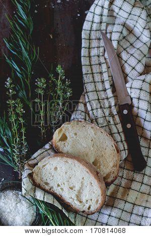 Fresh Baked Ciabatta Bread