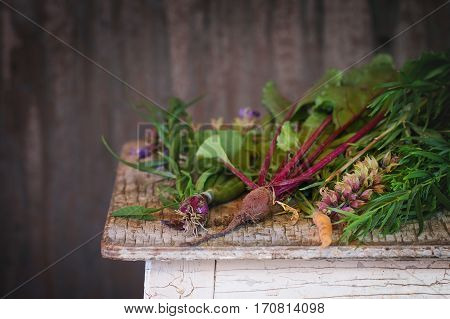 Herbs And Vegetables