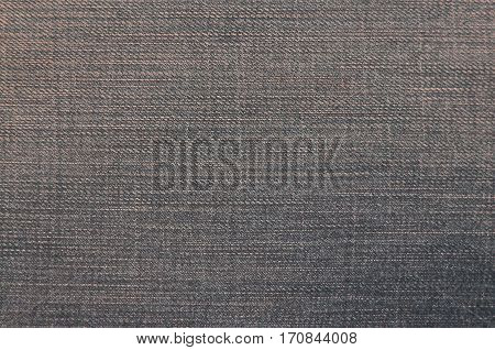 Detailed Texture Of Dark Denim Cloth