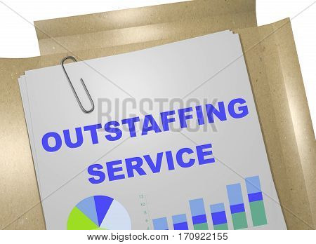 Outstaffing Service - Business Concept
