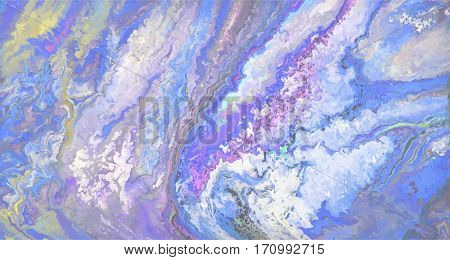Abstract blue vector gradient background for use in design
