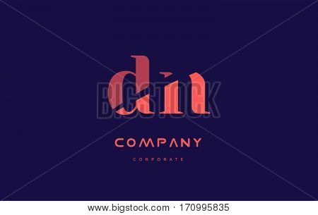 N D Dn Company Small Letter Logo Icon Design