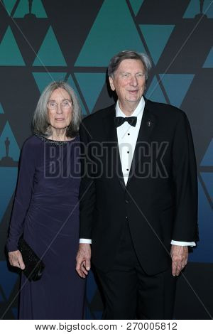 LOS ANGELES - NOV 18:  Carol Littleton, John Bailey at the 10th Annual Governors Awards at the Ray Dolby Ballroom on November 18, 2018 in Los Angeles, CA