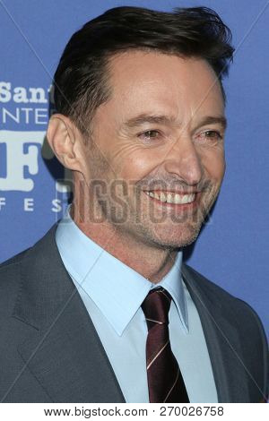 LOS ANGELES - NOV 19:  Hugh Jackman at the SBIFF Kirk Douglas Award Honoring Hugh Jackman at the RItz Carlton Bacara on November 19, 2018 in Santa Barbara, CA