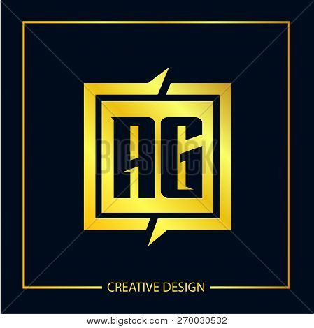 Initial Letter Ag Logo Template Vector Design