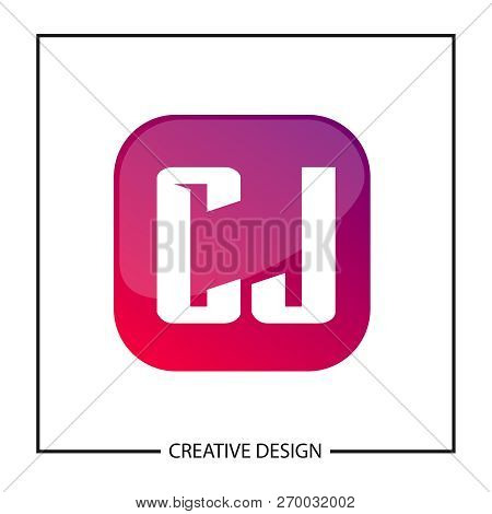 Initial Letter Cj Logo Template Vector Design