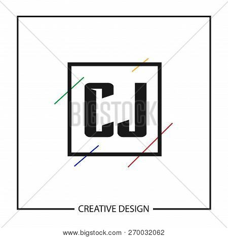 Initial Letter Cj Logo Template Vector Design