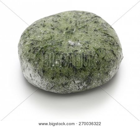 Kusa mochi, traditional japanese sweets wagashi
