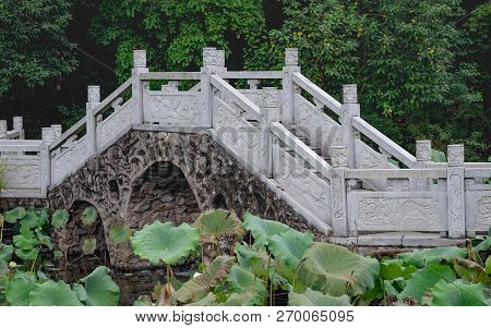 Chibi, Hubei/ China - Oct 25, 2018:the Ancient Battle Field Of The Red Cliff(chibi Stone Inscription