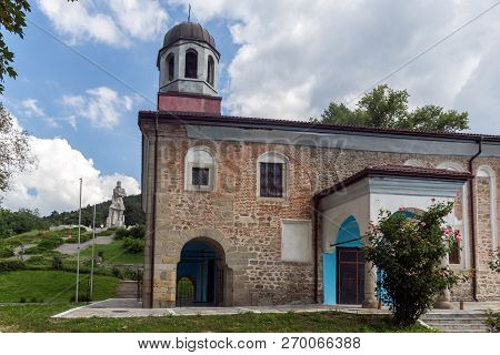 Kalofer, Bulgaria - August 5, 2018: Church Of Assumption Of The Holy Mother In Historic Town Of Kalo