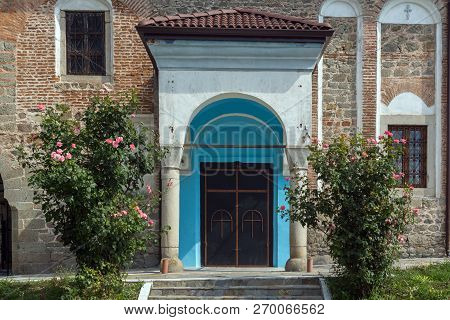 Kalofer, Bulgaria - August 5, 2018: Church Of Assumption Of The Holy Mother In Historic Town Of Kalo