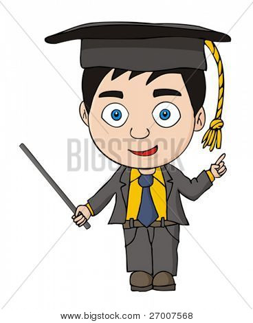 Profesor wektor