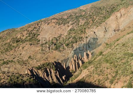 Beautiful Quebrada De Palapa Valley On Bolivian Altiplano Near Tupiza