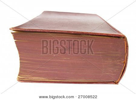 Oud bruin boek