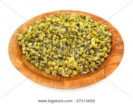 カモミール茶の乾燥