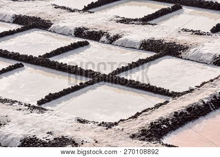 Picture Photo Of Salt Flats In The Canry Islands