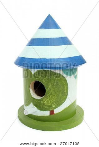 새 둥지 상자 버드 하우스