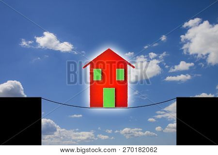Dangers And Pitfalls Of A House - Concept Image