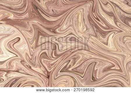 Liquify Abstract Pattern With Lightpink And Seashell Graphics Color Art Form. Digital Background Wit