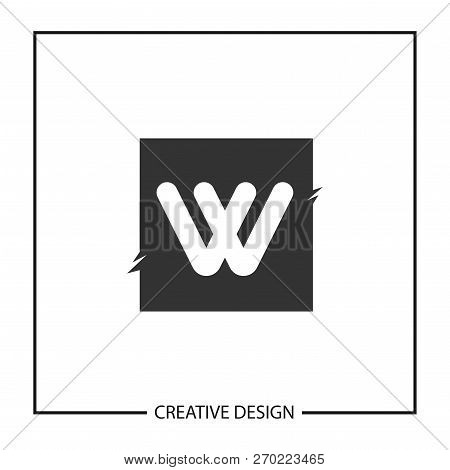 Initial Letter W Logo Template Vector Design