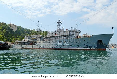 Sevastopol, Crimea - July, 2018: Ship Control Physical Fields 