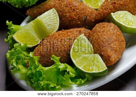 Fried kibble with lemon, Quibe