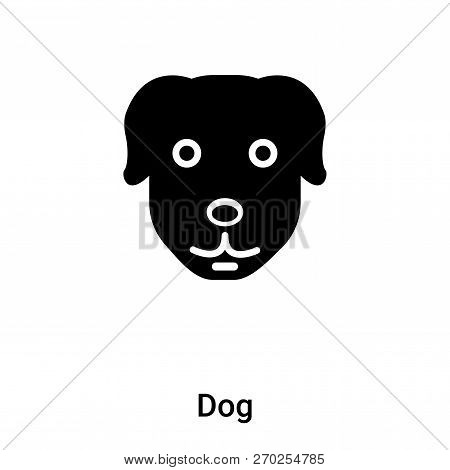 Dog Icon Vector Isolated On White Background, Logo Concept Of Do