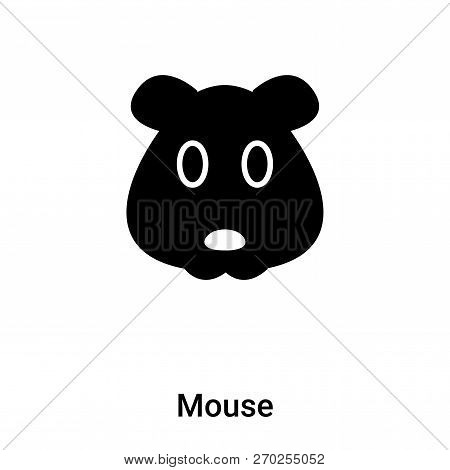 Mouse Icon Vector Isolated On White Background, Logo Concept Of