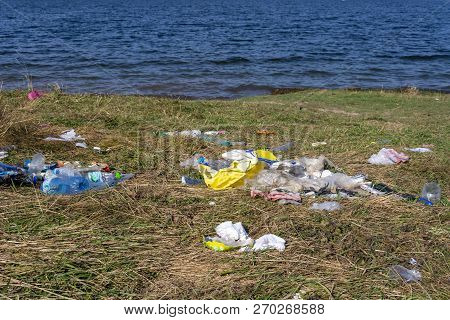 Trash On The Grass