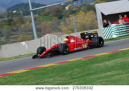 Mugello, It, November, 2007: Unknown Run With Historic Ferrari 643 F1-91 1991 Ex Alain Prost During 