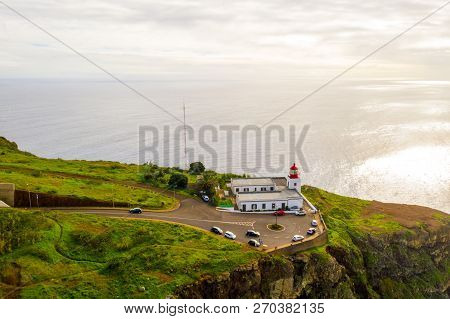 Madeiras Westermost Point, Ponta Do Pargo, Colorful Cliff Coast