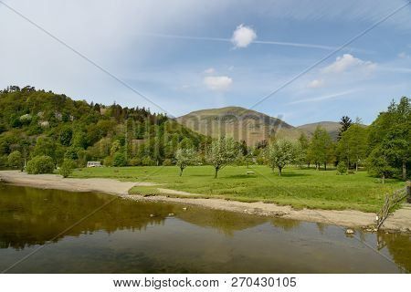 Shores At The Top Of Ullswater At Glenridding, English Lake District