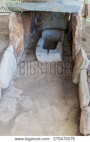 Tomb Located At Alto De Los Idolos Archeological Site Near San Agustin, Colombia