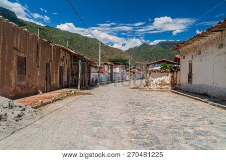 Jordan Village In Chicamocha River Canyon In Colombia