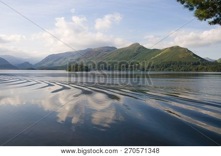 Derwent Water With Catbells, Lake District, Cumbria, England