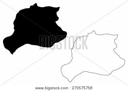 Bayburt (provinces Of The Republic Of Turkey) Map Vector Illustration, Scribble Sketch Bayburt Ili M