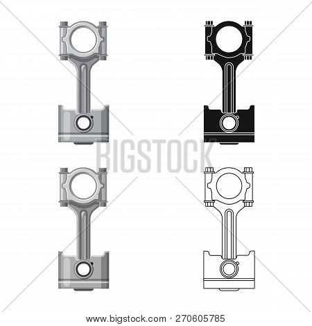 Vector Design Of Auto And Part Icon. Set Of Auto And Car Stock Vector Illustration.