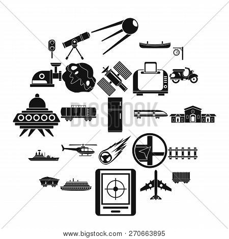 Advanced Technology Icons Set. Simple Set Of 25 Advanced Technology Vector Icons For Web Isolated On