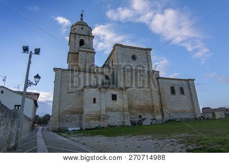 Santa Mari­a Del Manzano, Castrojeriz In Burgos, Spain