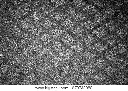 Gray Color Textile Carpwt Patttern. Abstract Background And Texture For Design.